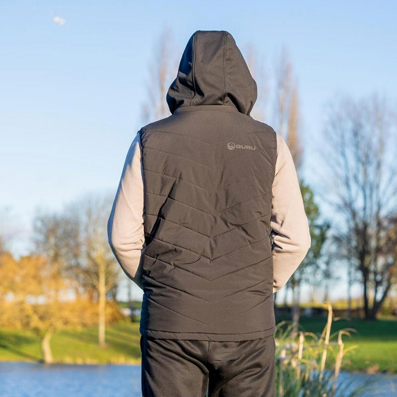 Guru Hybrid Black Gilets